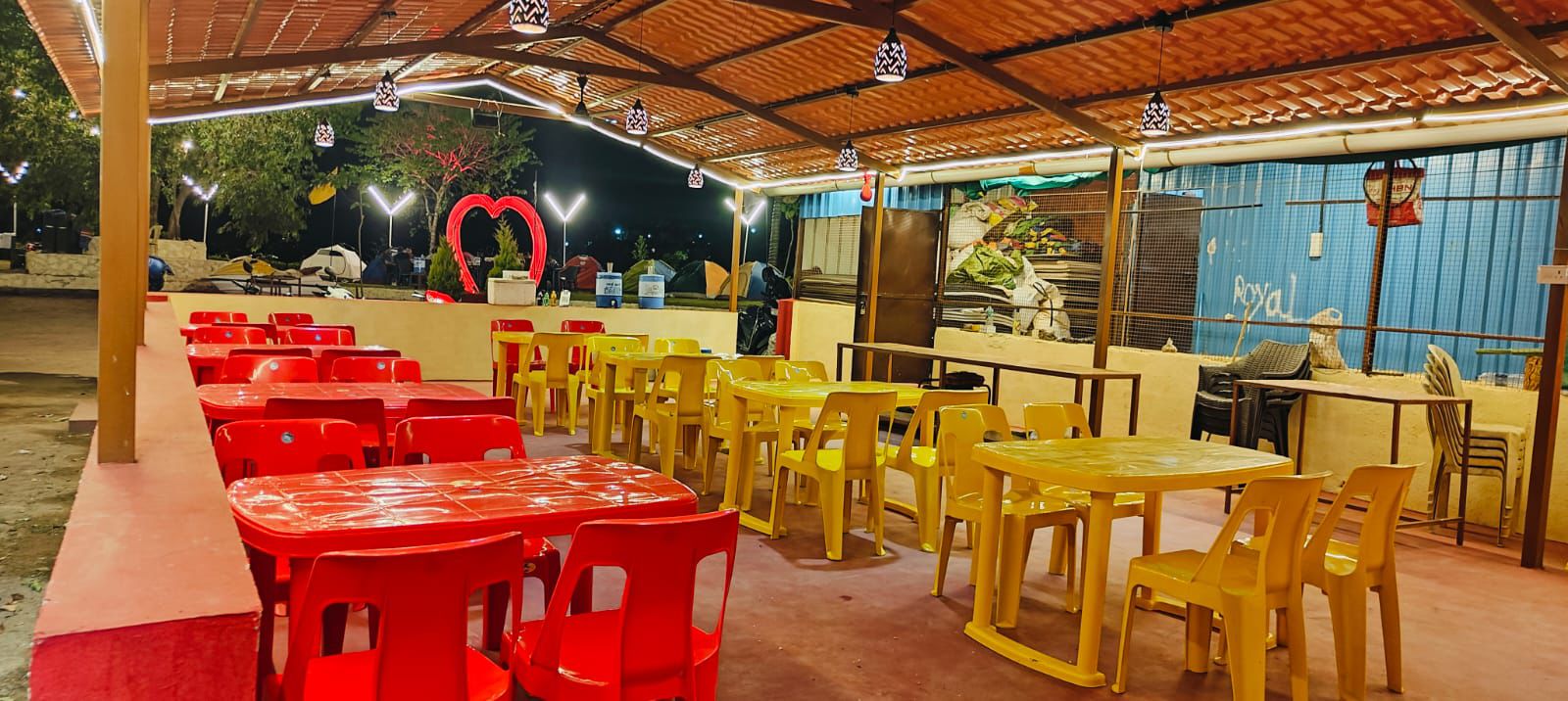 Dining area at Chillout Pawana